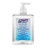 PURELL Advanced Hygienisches Händedesinfektionsmittel, 500ml Pumpflasche. Tötet 99,99% der häufigsten Keime ab, die gesundheitsschädlich sein können. 70% ige Alkoholformulierung