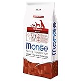 Monge Natural Superpremium Adult Lamb, Rice and Potatoes,...