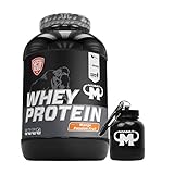 3kg Mammut Whey Protein Eiweißshake - Set inkl. Protein Shaker, Riegel, Powderbank oder Tasse (Mango Passion Fruit, Gratis Mammut Powderbank)