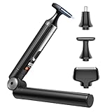 NUBACK Rückenrasierer Herren, 3 in 1 Mens Rasierer Herren, Trimmer for Herren mit Faltbarem Griff, Mens Back Shaver Elektrisch, Bodygroom Herren Sets with Wider Blade,Geschenk Mann