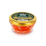 Kaviar aus Keta, 100 g Glas - Roter Kaviar - икра Lachskaviar caviar Lachs
