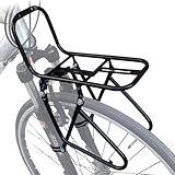 Fahrrad Gepäckträger Vorne,Gepäckträger Mountainbike,Frontgepäckträger Fahrrad, Belastung 15 Kg,Fahrrad-Frontträgerhalterung,Für Rennräder,Falträder,Mountainbike-Zubehör,23x14x23x12.5 cm