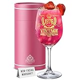 CROWNLY CRYSTAL® 1976 50 Geburtstag Geschenk Frau Personalisiertes Weinglas Personalisiertes Geschenk Deko Oma Mama Tante Geburtstagsgeschenk