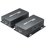 PW-HT202PG HDMI Extender 165ft/50M Cat5e/Cat6 Kable Full HD 1080P Kontrolle der Daten übertragung Eine Stromversorgung…