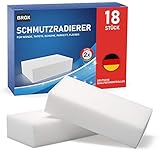 BROX® Schmutzradierer – 18x Schwamm – Radierschwamm...