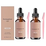 Dermaplaning Kit für Frauen - Dermaplane Öl mit spezialisierten Dermaplaning Werkzeugen,Rasieröl Nachrasurpflege,Feuchtigkeitsspendende Rasieröl der Frauen im Gesicht von Frauen,60 ml (60mL, 2PC)