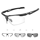 SCVCN Photochromatische Selbsttönend Fahrradbrille Herren Damen Sportsonnenbrille Klar Radsport Radfahren MTB Radbrille Laufen Volleyball Tennis Autofahren Angeln Softball Bergsteigen Golf Wandern 04