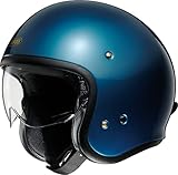 Shoei J.O Laguna Blue Open Face Helm Jethelm Motorradhelm, S