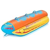 GYMAX Bananenboot, Wassersport Tube für Boot,...
