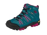 Brütting Unisex Kinder Ohio High Trekking- & Wanderhalbschuhe, Türkis Pink, 38 EU