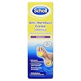 Scholl Anti-Hornhaut Creme Intensiv Creme gegen Hornhaut Feuchtigkeitscreme für Füße - wirksame Hornhautreduktion nach einer Anwendung - intensive Fußpflege - 75 ml