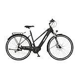 FISCHER E-Bike Trekking VIATOR 4.2i, Elektrofahrrad für Damen und Herren, RH 50 cm, Mittelmotor 80 Nm, 36 V Akku