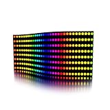 WS2812B RGB Individuell Adressierbare LED-Matrix Flexible FCB Vollfarb-Pixelmatrix für K-1000C, SP107E usw (DC 5V) (8x32 Pixels)