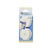 Papier-Tropfenfänger, saugfähig, Ø 5cm, 30-teilig, weiß...