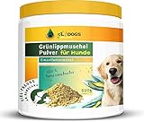 Kräuterland Grünlippmuschelpulver Hund 500g - auch in 250g & 1000g erhältlich - geeignet für Katzen & Pferde - Premium Barf Futterzusatz