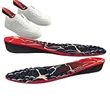 Hogvinnatil Einlegesohlen mit Druckpunkten – Massage-Sohlen, Unterstützung für flache Füße, tägliche Bewegungen, Laufen, Wandern, Freizeitschuhe, Sport, längeres Gehen