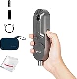 PERGEAR Trisio Lite 2 VR-Kamera 8K Virtual Tour Camera NodeRotate 360° Kamera Panorama 32MP Smart HDR Rendering Algorithmus Eingebauter 8G Speicher 200 Min. Akkulaufzeit