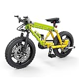 NUOJIAYING Technik Fahrrad Bausteine Set, 220 PCS Mountainbike Bauklötze Set, Cool Design Bike Modell Bausatz, Konstruktions Spielzeug Fahrrad Home Office Decor Display