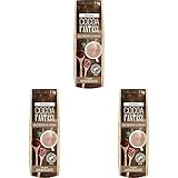 Cocoa Fantasy Milk Smooth & Creamy, 1kg Kakao Pulver für cremige heiße Schokolade, Trinkschokolade mit Karamellnote, 14% Kakaoanteil (Packung mit 3)