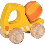 goki 55874 - Betonmischer aus Holz, Robustes...