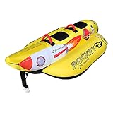 SPINERA Rocket 2 - aufblasbare Banane, Tube, Wasserring, Wasserreifen, Towable für 2 Personen