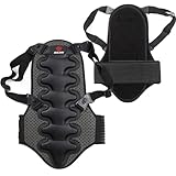 Protective Gear Sports - Wirbelsäulenschildpanzer, Reitsicherheitsausrüstung | Ergonomische Wirbelstütze, Atmungsaktive Aufprallabsorbertafel, Leichte Flexible Schutzplatte Rücken Zum Rennmotorradradf