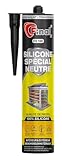 FINAL Silikon Neutral Transparent – Allwetter-Dichtstoff für Bad, Küche, Fliesen, Fugen & Wohnmobile – UV- & witterungsbeständig – starke Haftung – 310ml Made in Germany