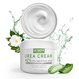 Urea Creme 42% mit 2% Salicylsäure, Hornhaut und abgestorbene Haut für Füße, spendet Feuchtigkeit, repariert trockene, rissige, raue Haut an Fersen, effektive Urea Fußcreme (200g)