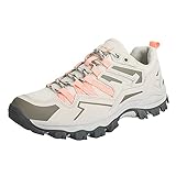 Wanderschuhe Damen Leichte mit Dämpfung Outdoor Schnürsenkel Wanderschuhe Weite H Bergschuhe Walking Sommer Hiking Boots Wanderstiefel Schwarz 43 Trekkingschuhe Grün Elegant Trekking Laufschuhe