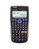 Casio FX-87DE Plus Wissenschaftlicher Taschenrechner, schwarz