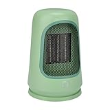 Badezimmer Heizstrahler Infrarot Heizstrahler Badezimmer Stand Desktop-Heizung, elektrische Heizung, Heimheizung, Hochleistungs-Mini-Heizung Mobiler Heizkörper Mini Heizkörper (Green, One Size)