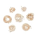 Holibanna 7 Stück Brillenkette Maskenkette Brillenbügel Freundschaftskette Nase maskenkette für brillenclip schnapsgläser Kette zum Aufhängen der Maske Brillenkette zum Aufhängen