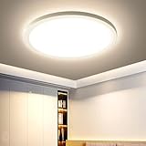 EASY EAGLE Deckenlampe LED Deckenleuchte Flach, 18W IP44...