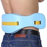 Cosiki Juli-Geschenk Schwimmwassergürtel, Schwimmschwimmergürtel, Verstellbarer, schwimmender Sicherheitsgurtbund, schwimmender Lendenwirbelstützgurt für Erwachsene Kinder