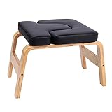 Ejoyous Yoga Kopfstandhocker, Kopfstand Hocker Safe Feetup Kopfstandstuhl Trainingsstuhl Chair Bank Stuhl mit PU Auflagen für Ermüdung Entlasten und Körper Bauen Fitnessstudio