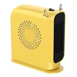 Lodokdre 1 Stk. Elektrischer Heizlüfter ABS Tragbarer Desktop Niedriger 500W Verbrauch Heizung für Zuhause Schlafzimmer Wärmer Maschine für Den Winter EU Stecker B
