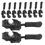 Reißverschlussschieber – Ersatz-Reißverschlussschieber, Reißverschluss-Reparaturset | Reißverschluss-Abzieher Zur Verlängerung Und Befestigung Von Jacken, Rucksäcken, Gepäck, Schlafsäcken, Geldbörsen,