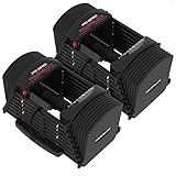 Power Block PowerBlock PRO EXP 1-41 kg Verstellbare Kurzhanteln Professionell Verstellbare Hanteln hanteln Fitness Studio Qualität - Stufe 1 2 3