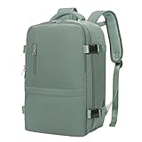 VMIKIV für Ryanair Handgepäck 40x20x25 Rucksack Handgepäck Flugzeug,Klein Reiserucksack Damen Herren Handgepäck Tasche,Cabin Luggage Carry On Backpack mit Separates Fach für Nasse Handtücher