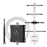 Handy Verstärker 4G LTE 800Mhz 900Mhz Alle Netze Data Repeater T-Mobile,Vodafone,O2-Unterstützung Aller Telefonisten, Mobilfunk Verstärker Band 20/8, Signalverstärker 4G