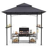 GVDV Grillpavillon 2,4 x 1,5 m – Wetterfeste...