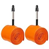 Gettimore Ultraleichter TPU-Mountainbike-Schlauch für 29er 29 x 1,75-2,5 und Gravel 35-40C, 60 mm/85 mm Ventil, leicht 100 g, kompatibel mit Felgen- und Scheibenbremsen-Radsätzen