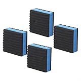 Gdfnmogo 10,2 cm Gummi-EVA-Stoßisolationspads, robuste Schwingungsdämpfer für Luftkompressoren, Waschmaschinen und Outdoor-Möbel