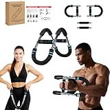 Twister Armtrainer, U-förmig – Verstellbares Brust & Arm Trainingsgerät (30–50 kg / 70–110 lb) mit tragbarem & abnehmbarem Federwiderstand,Power Twister Stange, Fitnessgeräte für Zuhause, Büro & Reise