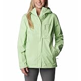 Columbia Damen Pouring Adventure II Jacket Wasserdichte Regenjacke, Sage Leaf,