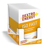 DEXTRO ENERGY ISO FAST FRUIT MIX (12x56g Sachets) - Hypotones Elektrolyt Pulver mit Natrium, Magnesium, Kalium und Chlorid, schnelle Kohlenhydrat und Mineralstoff Versorgung, Glutenfrei, Laktosefrei