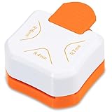 Eckenstanzer - 3in1 für Radius 4, 7 und 10 mm - für Laminierfolien, Papier, Karten, Fotos, Handouts, Urkunden und Dokumente - Corner-Cutter Eckenabrunder