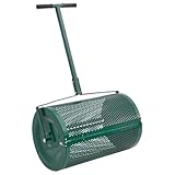 SKM Kompost-Streuer Grün Ø40x60 cm Stahl,Heim & Garten,Rasen & Garten,Gartenpflege,Kompostierung,Kompostlüfter,11.38KG,4009271