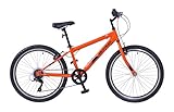 Wildtrak - 24 Zoll Fahrrad für Kinder, Alter 8-10 Jahre, verstellbare Bremsen - Orange