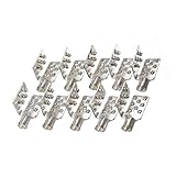 Quetsch-Verbinder 10er Set zur Installation von Infrarot Carbon Heizfolie Heizgewebe - elektrische Flächenheizung - Crimp-Verbinder, Pressverbinder, Kontakte bis 4m² Kabel - pressen Crimpzange